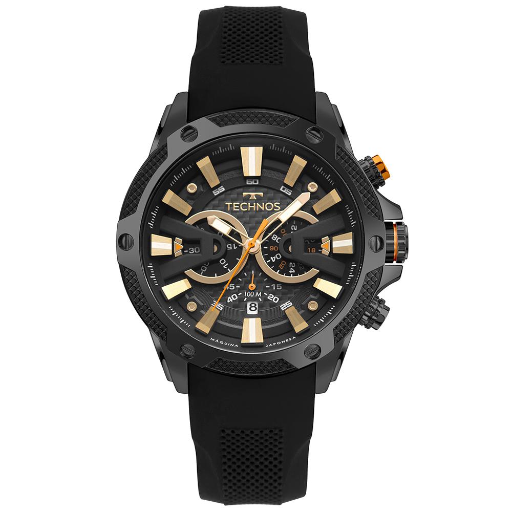 Relógio Technos Masculino Ts Carbon Preto - JS25BCV/2P - Relógios