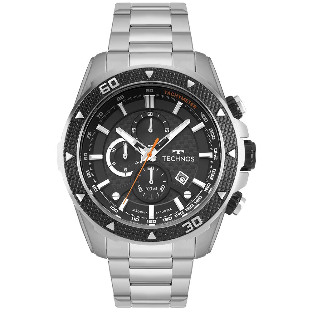 Relógio Technos Masculino Ts Carbon Prata - OS1ACB/1P - Relógios
