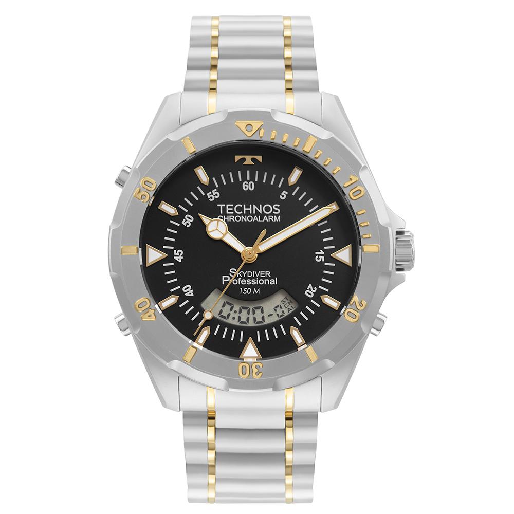 Relógio Technos Masculino Skydiver Bicolor - WT2050AXN/1P