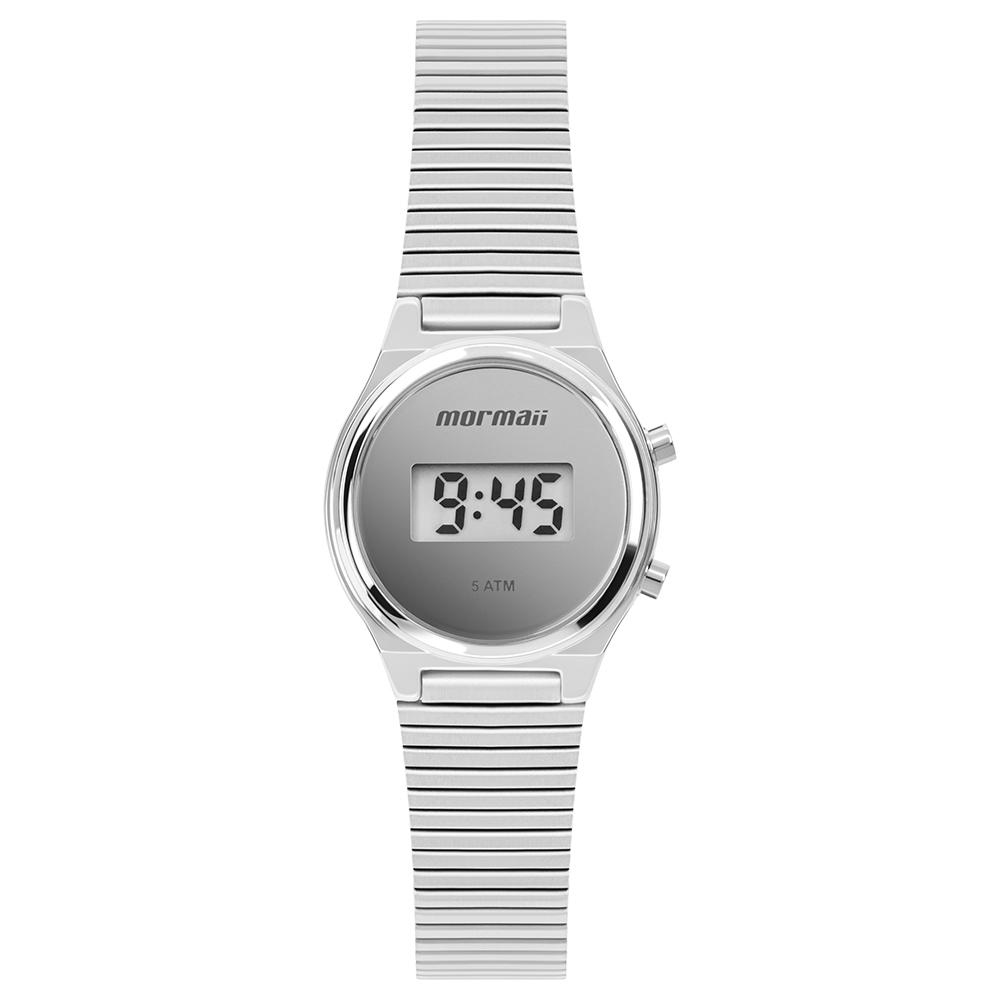 Relógio Mormaii Feminino Vintage Prata - MOJ8687AD/4K - Relógios