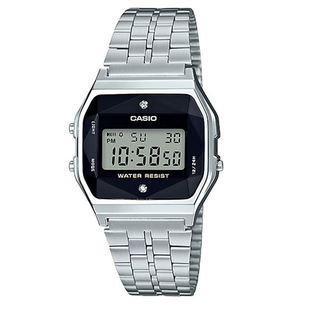 CASIO A159WAD ”CASIO Classic Diamond”カシオ Relógio Casio Vintage A159WAD-1DF Diamond - Relógios NextTime