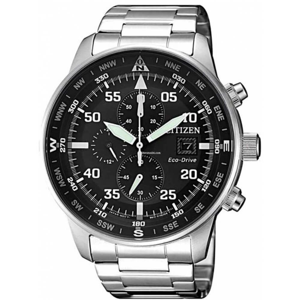 Relógio Citizen Masculino Eco-Drive Aviator TZ31132T CA0690-88E