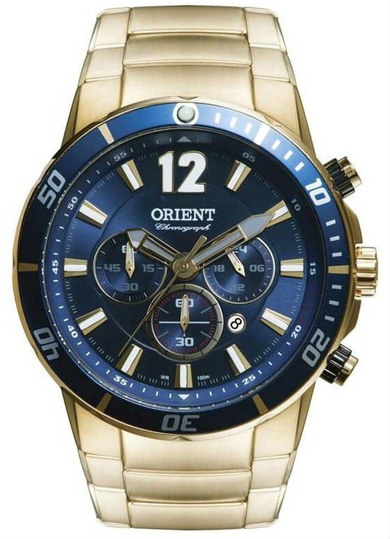 RELÓGIO ORIENT MASCULINO CHRONOGRAPH MGSSC007 D2KX - Relógios NextTime
