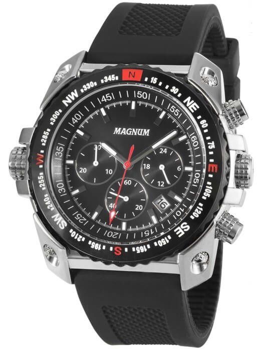 Kit Relógio Magnum Masculino MA33737C + Pulseira. - Relógios NextTime