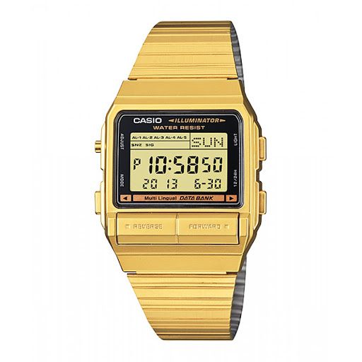 Relógio Casio Data Bank DB-380G-1DF - Relógios NextTime