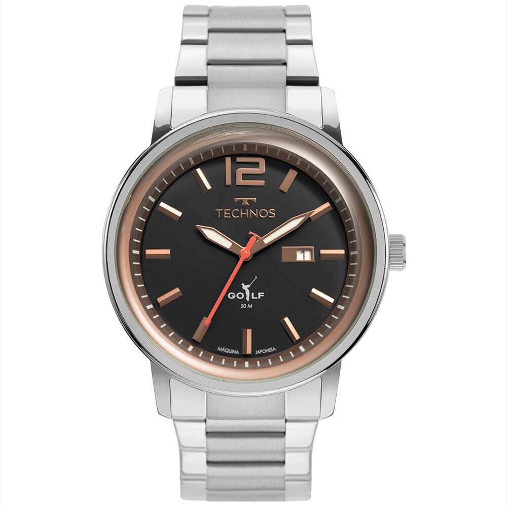 Relógio Technos Masculino Classic Golf 2115MXW/1P. - Relógios NextTime
