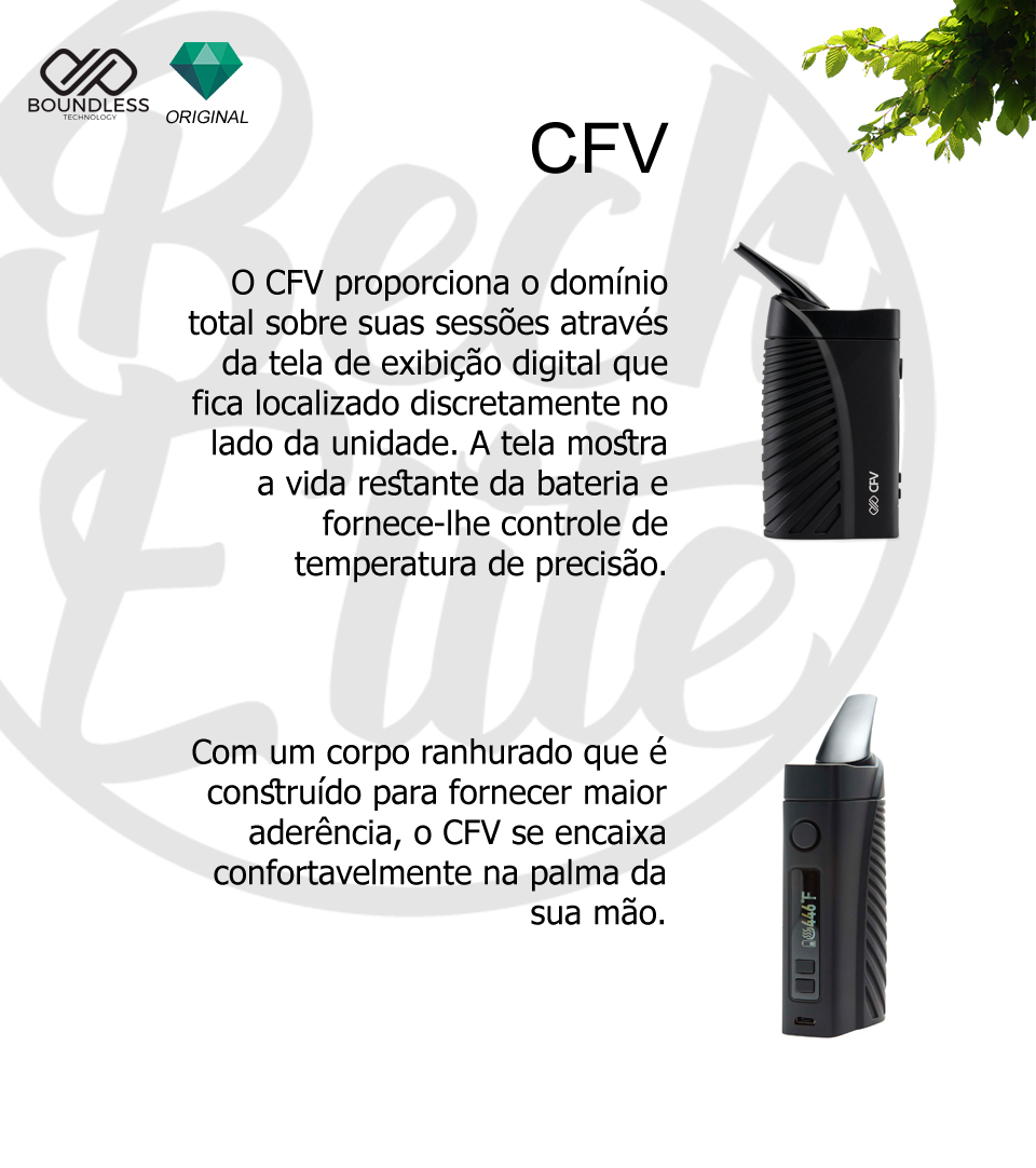 Vaporizador ervas Boundless CFV