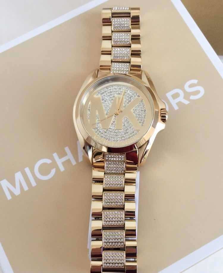 relogio michael kors cravejado