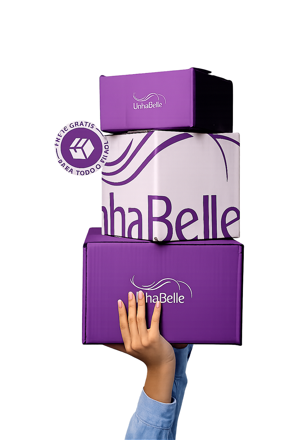 Caixas de envio UnhaBelle