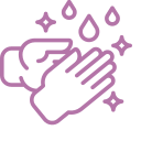 Higienização das mãos e unhas
