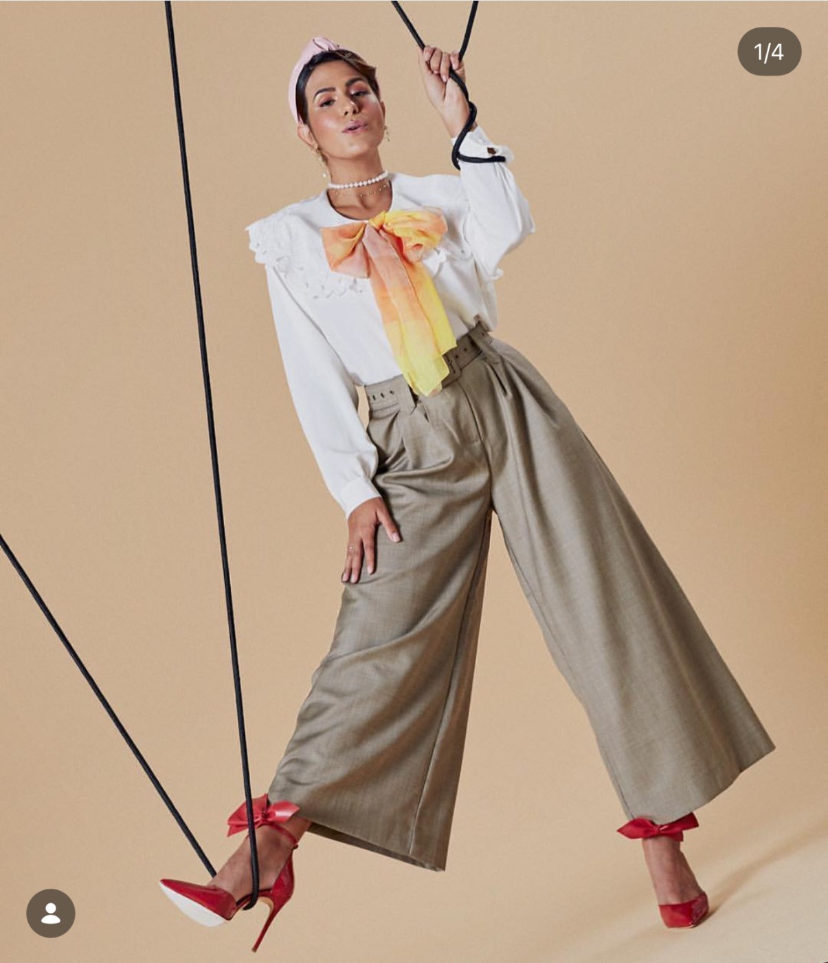 Tiara Chloe Rosê da G. Offer em editorial da Glamour Brasil