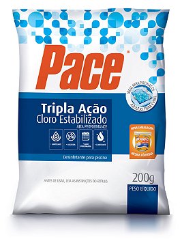 Pastilha Pace Tripla Ação 200 Gr HTH