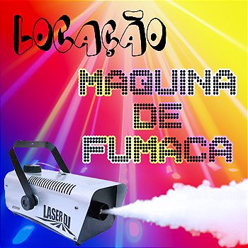 Locação de Máquina de Fumaça - 900 Watts