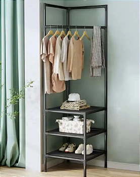 CLOSET ARARA ORGANIZADORA COM PRATELEIRAS MULTIUSO - CLINK