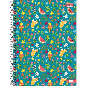 CADERNO ESPIRAL UNIVERSITÁRIO 10 MATÉRIAS 160 FOLHAS - TILIBRA