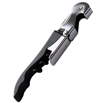 SACA ROLHAS ABRIDOR DE GARRAFAS AÇO INOX 12CM - CLINK