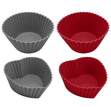KIT 6 FORMINHAS DE SILICONE 6,5CM - CLINK