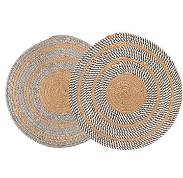 JOGO AMERICANO DE LINHO E ALGODÃO ESPIRAL 38CM - CLINK
