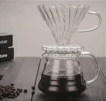 SUPORTE PARA FILTRO DE CAFÉ COM JARRO 2 A 3 XÍCARAS 650ML - CLINK