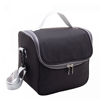 BOLSA TÉRMICA DE POLIÉSTER EASY LIFE PRETA 22X20X16CM - LYOR