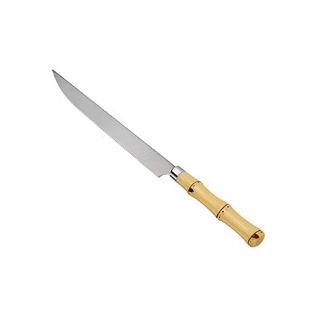 FACA PARA PAO DE AÇO INOX E BAMBU - LYOR