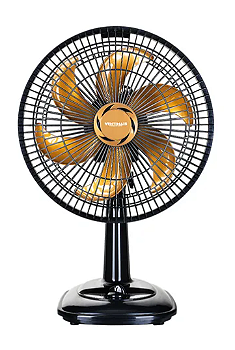 VENTILADOR OSC DE MESA 30CM TURBO PRETO/BRONZE 127V