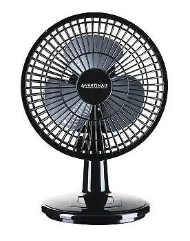 VENTILADOR MINI TURBO 20CM PRETO/PRATA 127V - VENTIMAIS