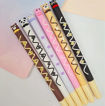 CANETA FOFA EM GEL PERFUMADA BICHINHOS - DAFU