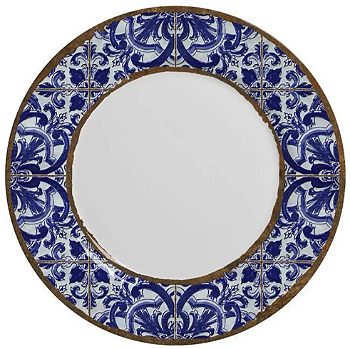 PRATO RASO DE CERÂMICA COIMBRA 28CM - ALLEANZA