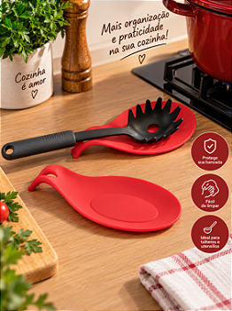 SUPORTE DE SILICONE PARA TALHERES 19CM - CLINK