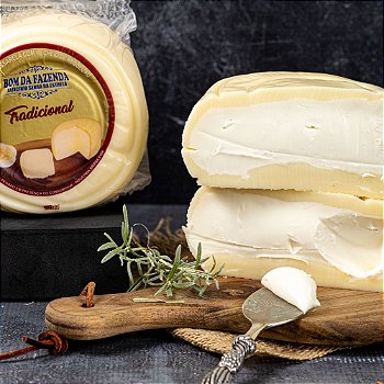 Queijo Recheado Com Requeijão Bom Da Fazenda 500G