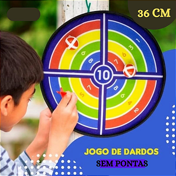 Brinquedo Super Alvo Lança Dardo