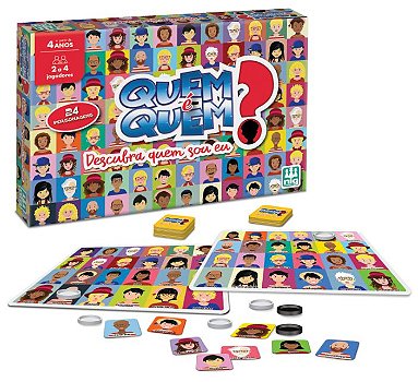 Jogo Quem é Quem? Descubra quem sou eu