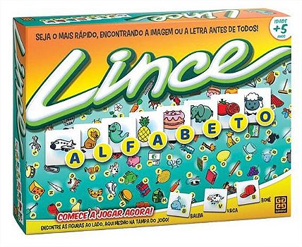 Jogo Lince Alfabeto