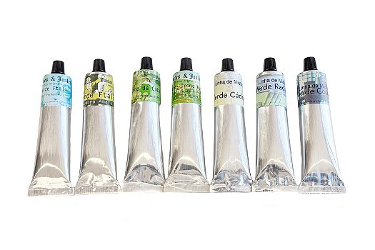 Kit Tinta a Óleo Verdes | 7 cores Joules & Joules