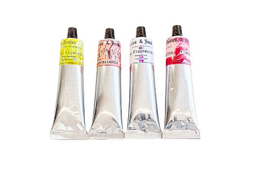 Kit Tinta a Óleo Fluorescentes | 4 Cores Joules & Joules