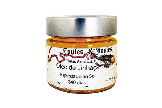 Óleo de Linhaça Espessado ao Sol (240 dias) 200ml Joules & Joules