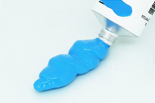 21.a. Acrílica AZUL CERULEO PERMANENTE Joules & Joules