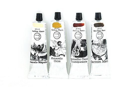 Kit Acrílica Cores Terrosas | 4 cores Joules & Joules
