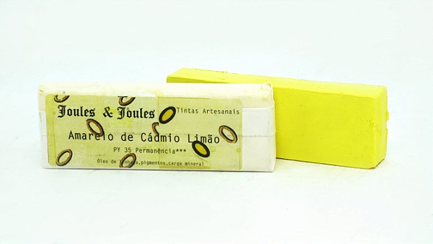 04.b. Bastão a Óleo AMARELO DE CADMIO LIMÃO - PY35 Joules & Joules