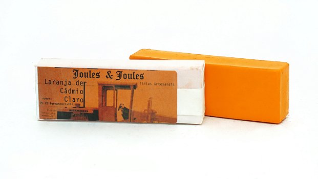 08.b. Bastão a Óleo LARANJA DE CADMIO CLARO - PO20 Joules & Joules