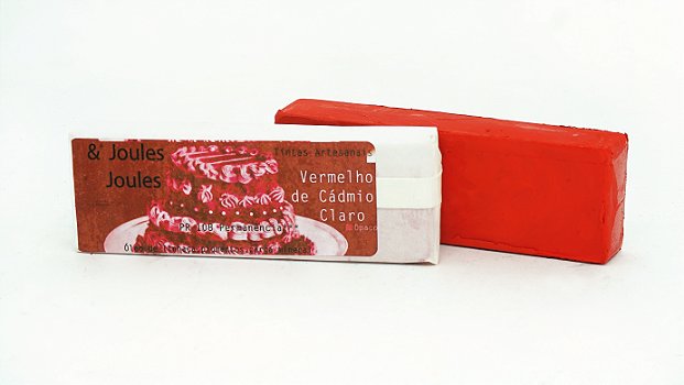 13.b. Bastão a Óleo VERMELHO DE CADMIO CLARO - PR108 Joules & Joules