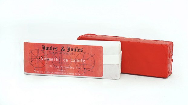 14.b. Bastão a Óleo VERMELHO DE CADMIO - PR108 Joules & Joules