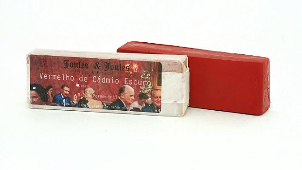 15.b. Bastão a Óleo VERMELHO DE CADMIO ESCURO - PR108 Joules & Joules
