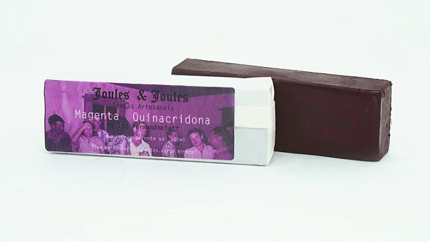 19.b. Bastão a Óleo MAGENTA QUINACRIDONA - PR122 Joules & Joules