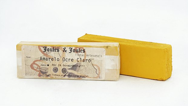 32.b. Bastão a Óleo AMARELO OCRE CLARO - PBr24 Joules & Joules