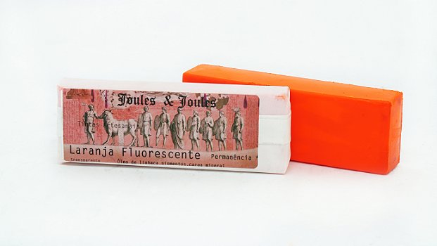 57.b. Bastão a Óleo LARANJA FLUORESCENTE Joules & Joules