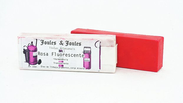 58.b. Bastão a Óleo ROSA FLUORESCENTE Joules & Joules