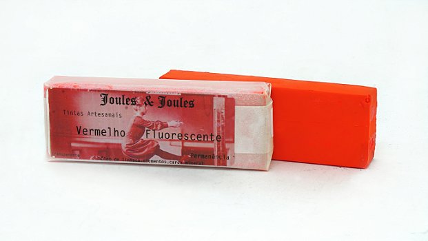 59.b. Bastão a Óleo VERMELHO FLUORESCENTE Joules & Joules