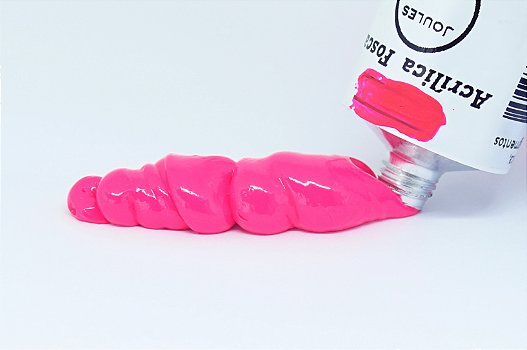 44.a. Acrílica ROSA FLUORESCENTE Joules & Joules